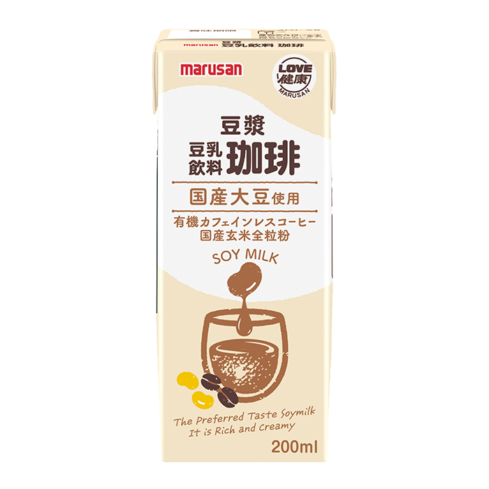 豆漿 豆乳飲料 珈琲 画像1
