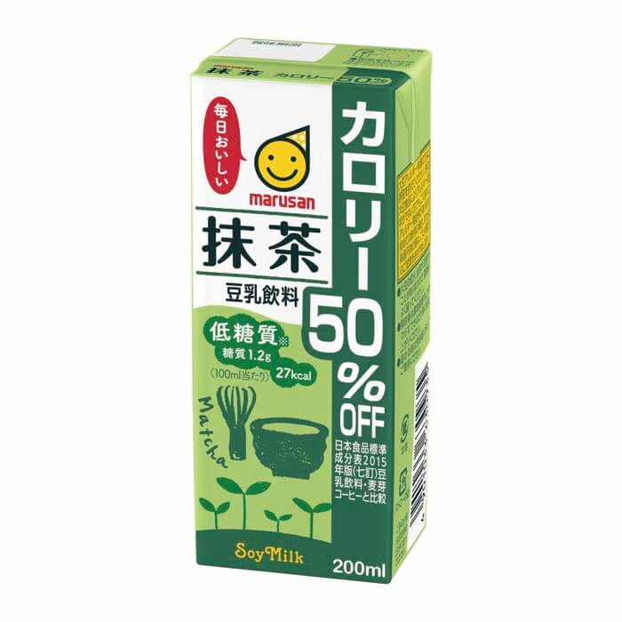 豆乳飲料 抹茶 カロリー50％オフ