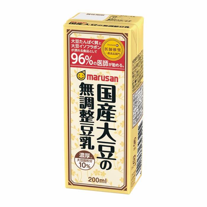 濃厚10%国産大豆の無調整豆乳 メイン画像