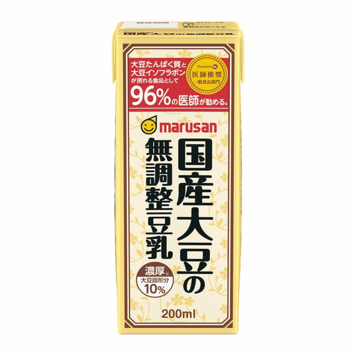 濃厚10%国産大豆の無調整豆乳 画像1