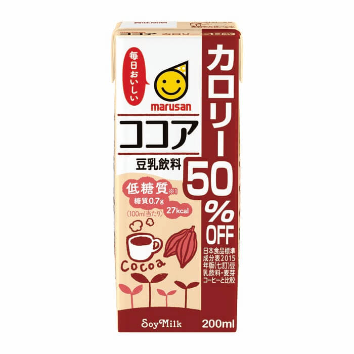 豆乳飲料 ココア カロリー50％オフ 画像1