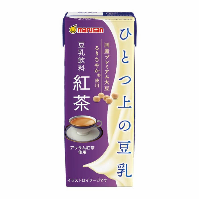 ひとつ上の豆乳 豆乳飲料 紅茶 画像1