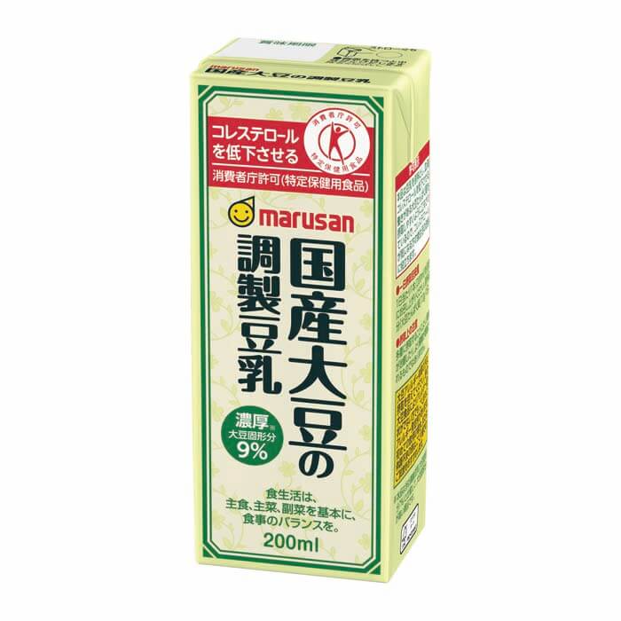 国産大豆の調製豆乳